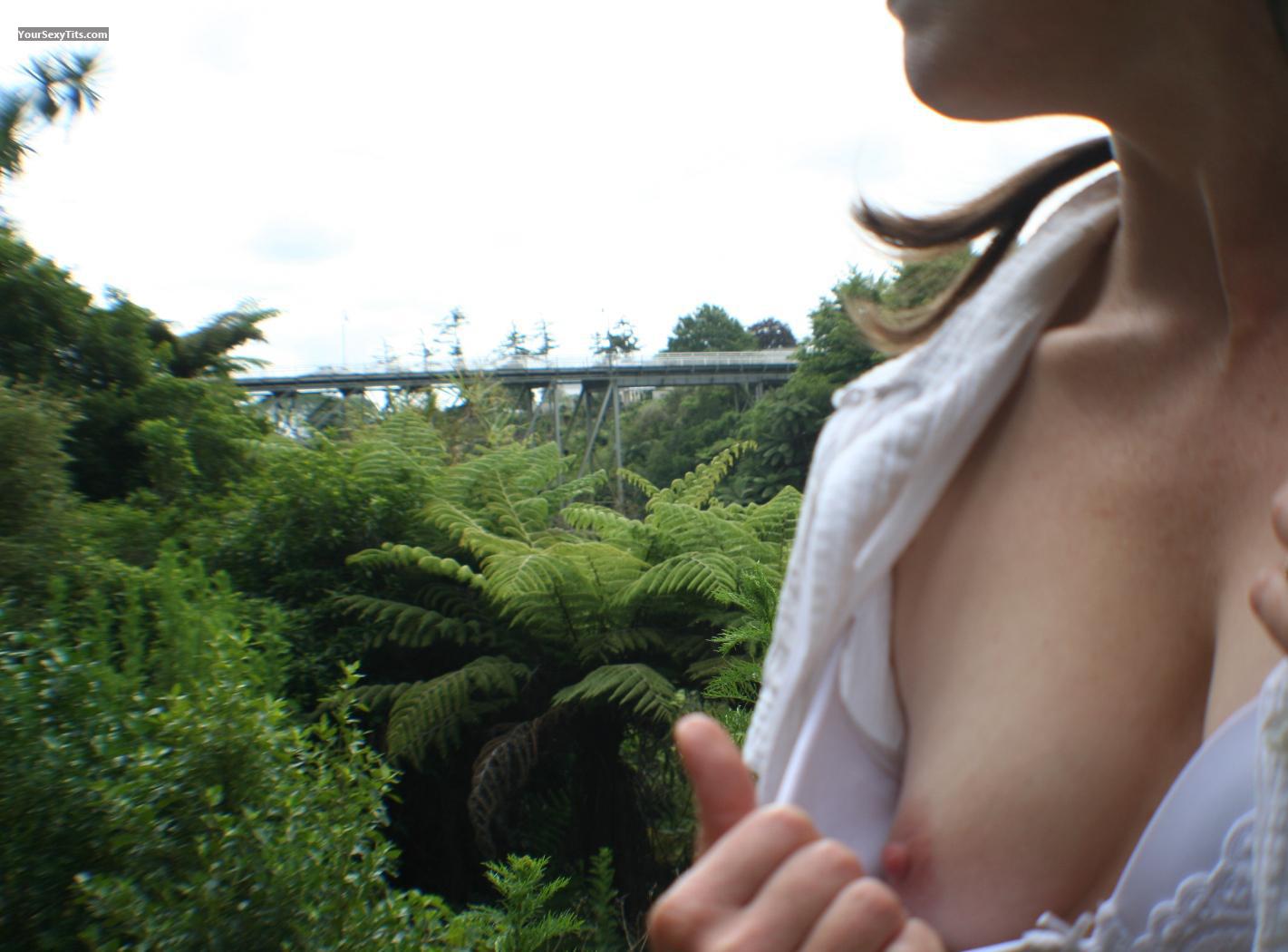 Tit Flash: My Very Small Tits - Palmy Gurl from New Zealand